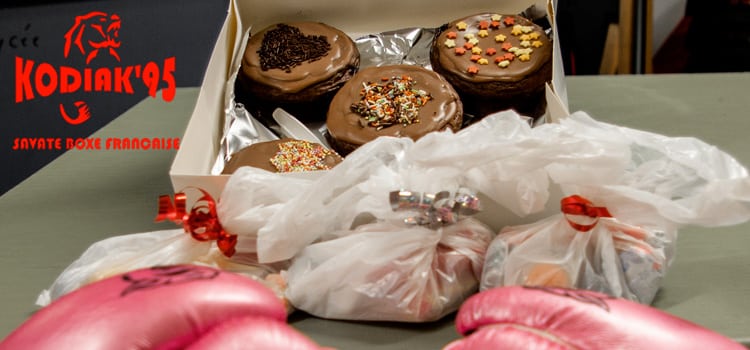 Boxe française enfants Noël