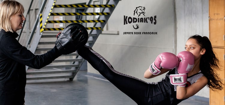 Zarha championne d’Île-de-France 2016 de boxe française